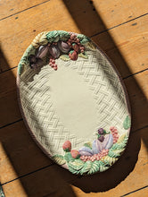 Load image into Gallery viewer, Antique Portuguese Fruit Serving Plate