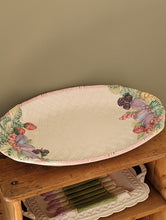 Load image into Gallery viewer, Antique Portuguese Fruit Serving Plate