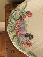 Load image into Gallery viewer, Antique Portuguese Fruit Serving Plate