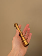 Load image into Gallery viewer, Georgian brass mortar and pestle