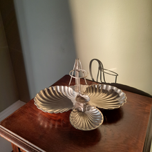 Load image into Gallery viewer, Silver Plated Shell Serving Dish