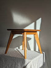 Load image into Gallery viewer, Pair of mid century wooden stools