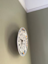 Load image into Gallery viewer, French Faience Clock