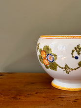 Load image into Gallery viewer, Vintage Italian Floral Ceramic Plate Set