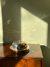 Load image into Gallery viewer, Vintage Round Silver Butter Dish