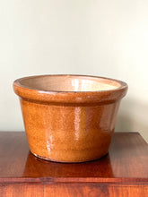 Load image into Gallery viewer, Mid Century Ceramic Brown Plant Pot