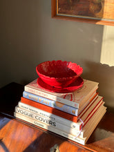 Load image into Gallery viewer, Antique Majolica Leaf Grape bowl