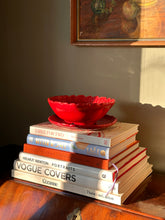 Load image into Gallery viewer, Antique Majolica Leaf Grape bowl