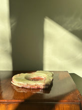 Load image into Gallery viewer, Vintage Green Onyx Ash Tray Dish