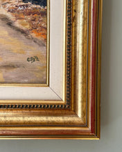 Load image into Gallery viewer, vintage oil painting of landscape
