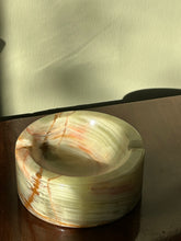 Load image into Gallery viewer, Vintage Green Onyx Ash Tray