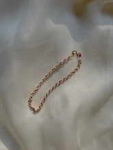 Load image into Gallery viewer, rose gold belcher link bracelet