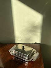 Load image into Gallery viewer, Vintage Silver Butter Dish