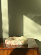 Load image into Gallery viewer, Vintage Green Onyx Ash Tray Dish