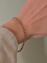 Load image into Gallery viewer, rose gold belcher link bracelet