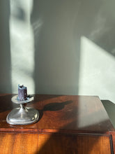 Load image into Gallery viewer, Antique Silver Candlestick Holder