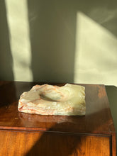 Load image into Gallery viewer, Vintage Green Onyx Ash Tray Dish