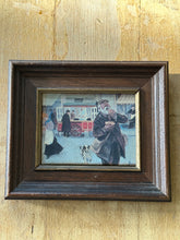 Load image into Gallery viewer, Set of Four Original Small Oil Paintings of French Scenes Signed and Dated