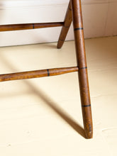 Load image into Gallery viewer, Antique French 19th Century Faux Bamboo Folding Table
