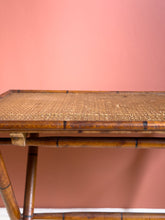 Load image into Gallery viewer, Antique French 19th Century Faux Bamboo Folding Table
