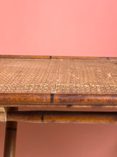 Load image into Gallery viewer, Antique French 19th Century Faux Bamboo Folding Table
