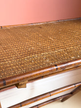 Load image into Gallery viewer, Antique French 19th Century Faux Bamboo Folding Table
