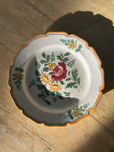 Load image into Gallery viewer, Hand-painted French Floral Plate
