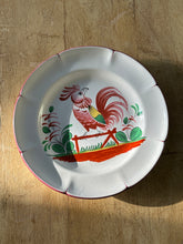 Load image into Gallery viewer, Red French Plate with Bird
