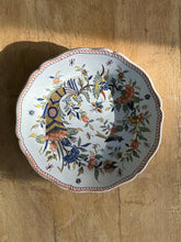 Load image into Gallery viewer, Antique French Faience Floral Plate
