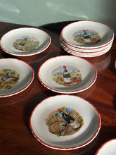 Load image into Gallery viewer, Set of fourteen french wine side plates
