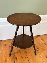 Load image into Gallery viewer, Faux Bamboo Wooden Side Table
