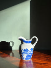 Load image into Gallery viewer, Blue and White Ceramic Oriental Style Jug
