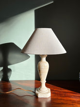 Load image into Gallery viewer, Vintage Alabaster Lamp
