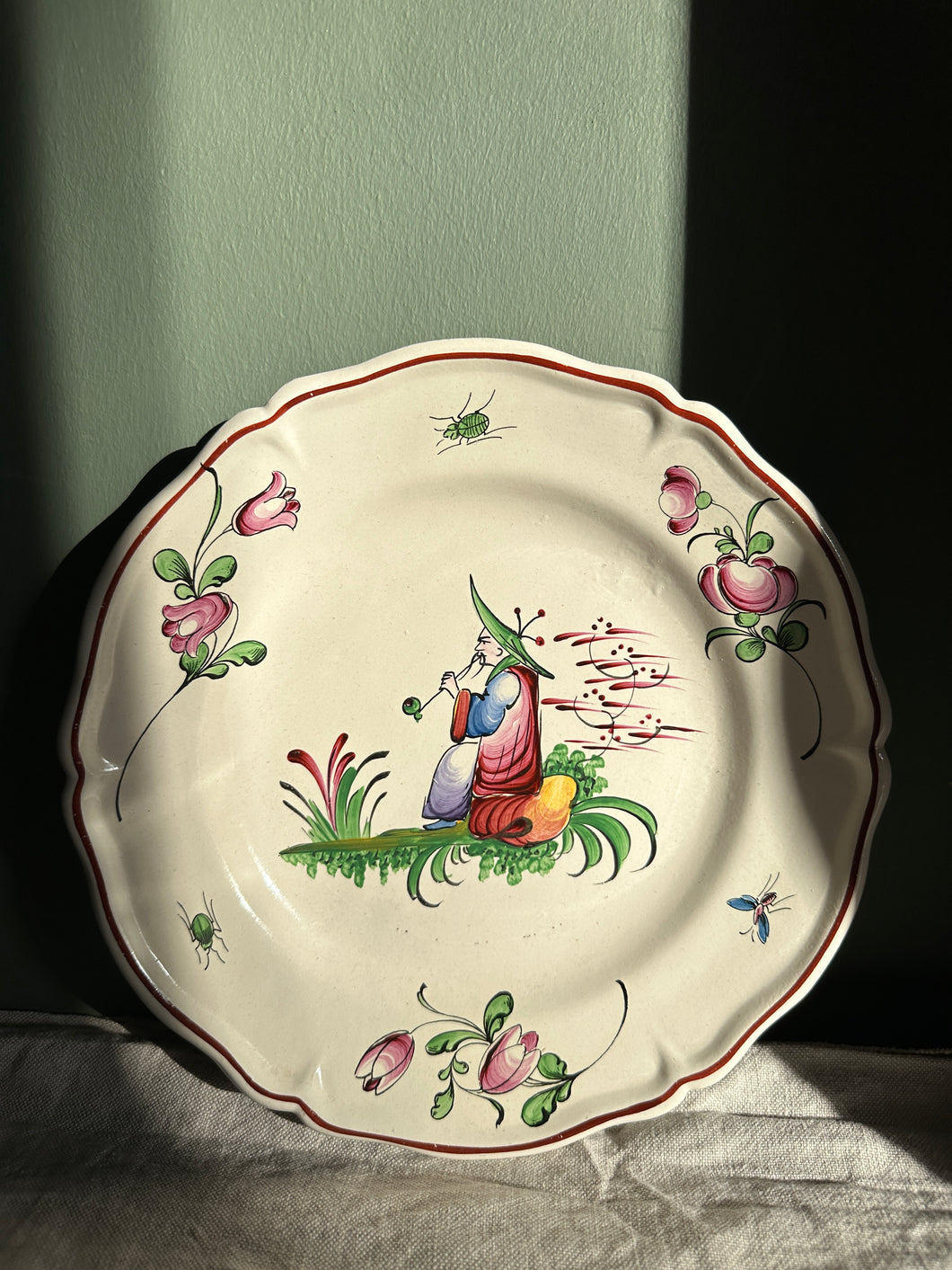 French Oriental Style Plate