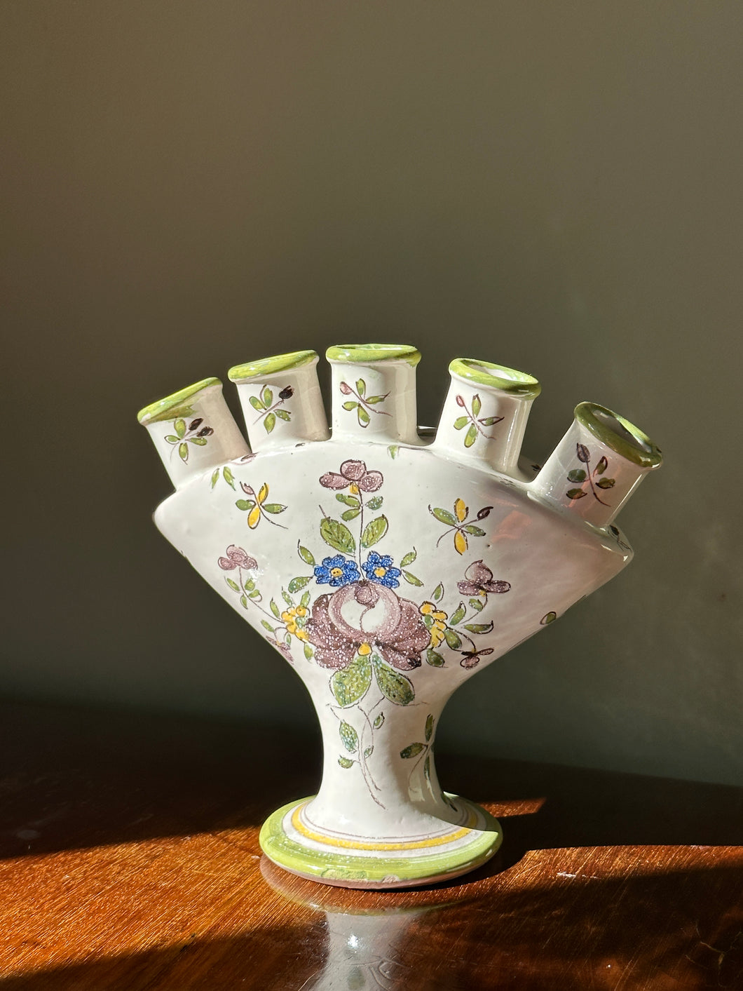 Vintage French Tulip Vase