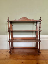 Load image into Gallery viewer, Vintage French Spindle Shelf
