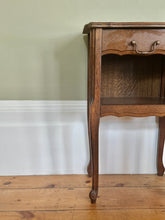 Load image into Gallery viewer, Pair of Vintage French Wavy Bedside Tables with Drawers
