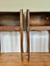 Load image into Gallery viewer, Pair of Vintage French Wavy Bedside Tables
