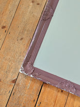 Load image into Gallery viewer, Large Distressed Purple Mirror

