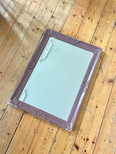 Load image into Gallery viewer, Large Distressed Purple Mirror
