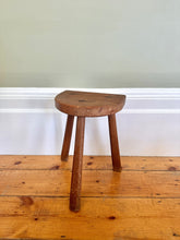 Load image into Gallery viewer, Primitive Vintage French Bobbin Stool
