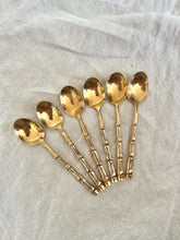 Load image into Gallery viewer, Vintage 1970s Bamboo Bronze Cutlery Set (133 pieces)

