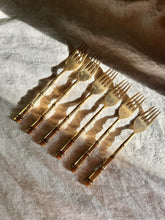 Load image into Gallery viewer, Vintage 1970s Bamboo Bronze Cutlery Set (133 pieces)
