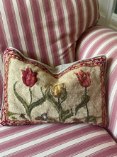 Load image into Gallery viewer, Vintage Handmade Tapestry Cushion
