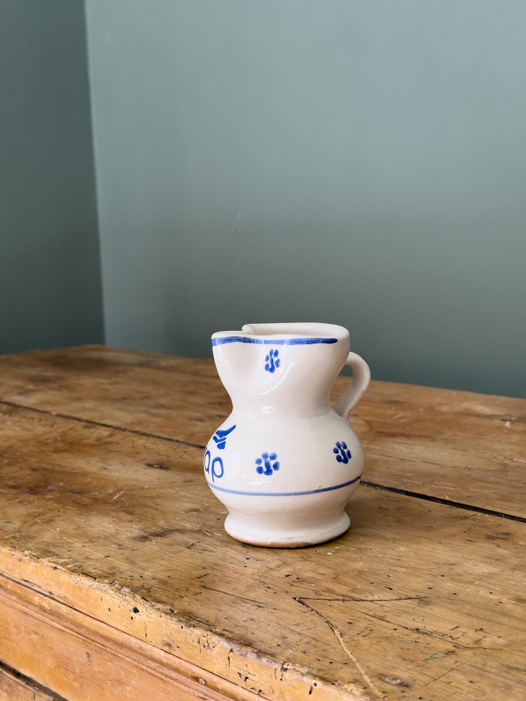 vintage ceramic jug