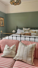 Load image into Gallery viewer, Handmade French Striped Cushion
