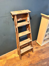 Load image into Gallery viewer, Antique Wooden Ladder
