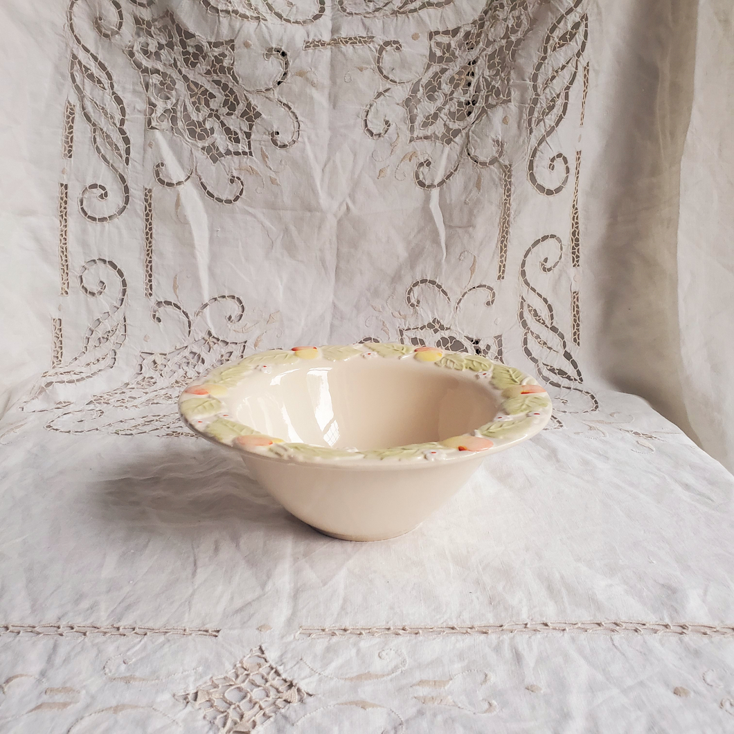 large vintage ceramic bowl 