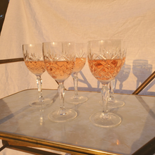 Load image into Gallery viewer, crystal wine glasses

