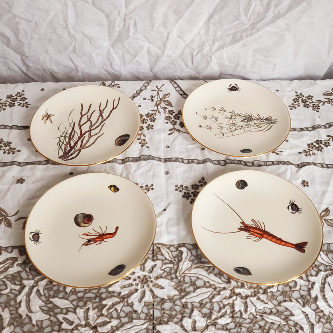 Four Danish Seafood Plates